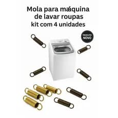 Conjunto de 4 Molas para Suspensão de Lavadora Electrolux