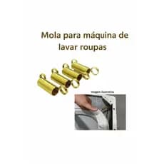 Kit 04 Mola de Suspensão para Máquina de Lavar Electrolux