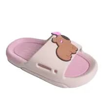 Sandália Chinelo Infantil capivara Slide Nuvem Menina Leve Slide