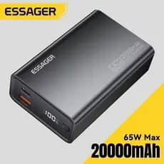 Power Bank 20000mah 65w Essager Turbo Qc 3.0 4.0  Original