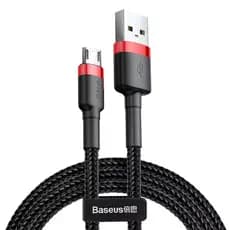 Cabo Carregador Rápido Micro Usb V8 Baseus Original 2 Metros para Samsung motorola Lg asus Zenfone Sony