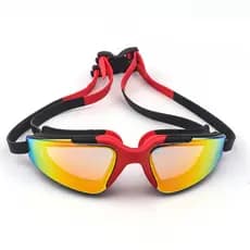 Óculos De Natação De Silicone/Antiembaçante/Anti-UV/Unissex/Ajustável/De Treinamento Para Piscina