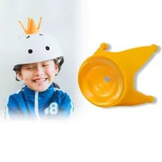 KUFUN Decorações De Coroa Com Ventosa Para Capacete Infantil , Lindos Acessórios De Silicone Crianças , Equilíbrio , Bic