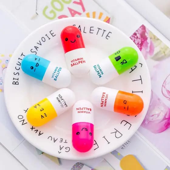 6 Pcs Canetas Esferográficas Fabricante Atacadista Criativo Caneta Esferográfica Criativa Personalizar Impressão De Presentes Venda Por Atacado