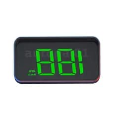 M2 KM/H/MPH HUD Carro Head-Up Display GPS Velocímetro Bússola Tela Do Painel Universal HD Olhar Para Cima