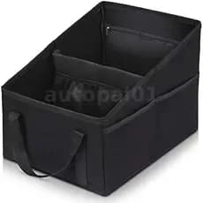 16L Caixa De Armazenamento Do Porta-Malas Carro Dobrável Oxford Layout Com Alça Multifuncional Universal Assento