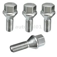 5/10/15/20pcs 26mm Comprimento Parafusos De Porca De Roda Parafuso M12x1.5 Para BMW Série 3 E21 E30 E36 E46 E90 E91 E92