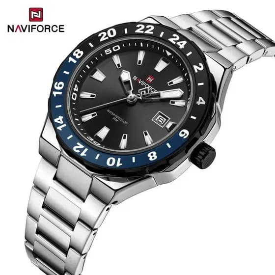 NAVIFORCE NF9249 Relógios Esportivos De Luxo Com Calendário Luminoso De Quartzo Para Homens Relógio De Pulso À Prova D'á