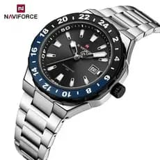 NAVIFORCE NF9249 Relógios Esportivos De Luxo Com Calendário Luminoso De Quartzo Para Homens Relógio De Pulso À Prova D'á