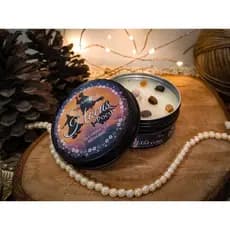 Vela Aromática | Hocus Pocus | Lata | Black Vanilla | Literária | Livros | Cera Vegetal
