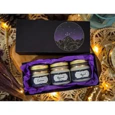 Kit Velas Aromáticas | Corte Noturna | Corte de Espinhos e Rosas | Literária | Livros | Cera Vegetal