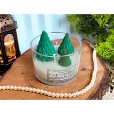 Vela Aromática Gourmet | Árvore de Natal | Natal | Cera Vegetal