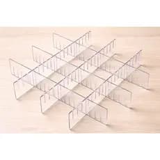 Organizador Modular em Acrílico Para Gaveta Divisor Ajustavel Colméia Montável