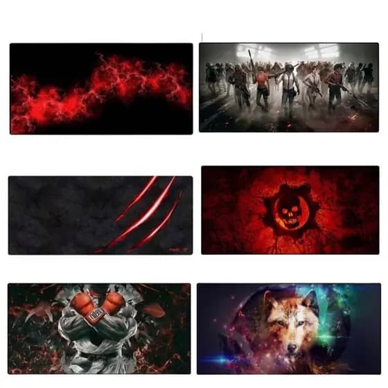 Mouse Pad gamer  700x350x3mm (modelos variado)
