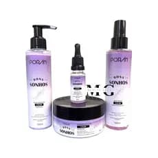 Linha Poran Bons Sonhos Loção Hidratante Serum Hidratante Para Os Pés Body Splash Locao Corporal Poran