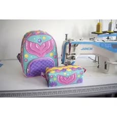 Mochila escolar infantil/ mochila de passeio sereia