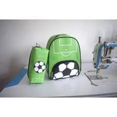 Mochila escolar infantil/ mochila passeio futebol