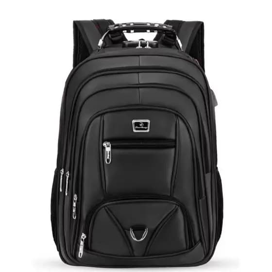 Mochila Notebook masculino Impermeável  Faculdade Trabalho Viagem com  segredo Cabo De Aço