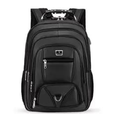 Mochila Notebook masculino Impermeável  Faculdade Trabalho Viagem com  segredo Cabo De Aço
