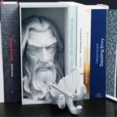 Gandalf Lotr Aparador De Livros Criativo Suporte Decorativo