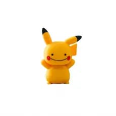 Ditto Pikachu Pokopia, mini figure boneco colecionável, decoração, enfeite de mesa fofo kawaii, decoração gamer presente