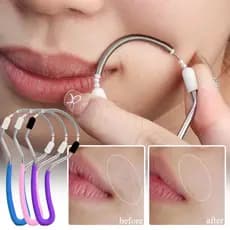 Removedor De Pêlos Faciais De Aço Inoxidável 1/2/4 Unidades-Dispositivo Massageador De Rolo De Gordura-Ferramenta De Cui