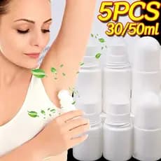 30ml/50ml Rolo De Plástico Garrafa Vazia Recarregável Garrafas Rollerball Para DIY Desodorante Óleos Essenciais Perfume