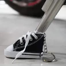 Veículo Elétrico Pé Apoio Bicicleta Apoio Do Pé Da Motocicleta Apoio Do Pé Side Kickstand Stand Mini Sapatos Chave Sapato Cadeia