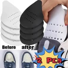 2 Pcs Tênis De Proteção Anti-Dobradura Apoio EVA Ferramentas Da Caixa Acessórios Do Crease Protetor Biqueira Suporte Cabeça Sapato Extensor