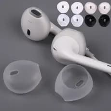 1 Par De Pontas De Silicone Para Fones De Ouvido