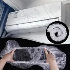 Capa À Prova De Poeira Do Ventilador Transparente Descartável/70 * 145cm Universal Air Conditioner Dust Cover/Home Appliance Storage Supplies/De Móveis Grandes D'água