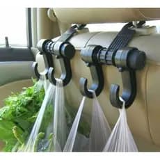 1 Pç Gancho Organizador Universal para Banco Frontal / Encosto de Cabeça de Carro/ Sacolas