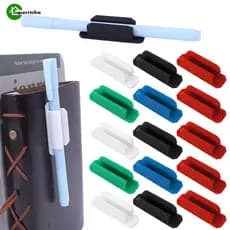 Suporte Para Expositor De Papelaria-Caneta Marcadora , Esferográfica , Lápis-Porta-De Parede-Organizadores De Mesa Escritório Em Casa-Clip Auto-Adesivo De Silicone