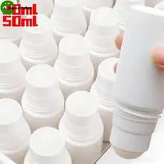 Frasco De Rolo Recarregável Vazio De 5 Unidades-30/50ml-Recipientes Cosméticos De Viagem-Para Perfumes De Óleo Essencial