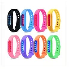 Kit 20 Pulseiras Repelente Anti Mosquito Para Crianças Silicone
