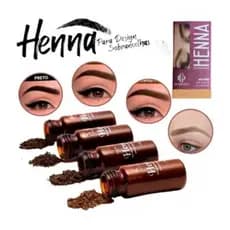 Henna para sobrancelha Mega fixação