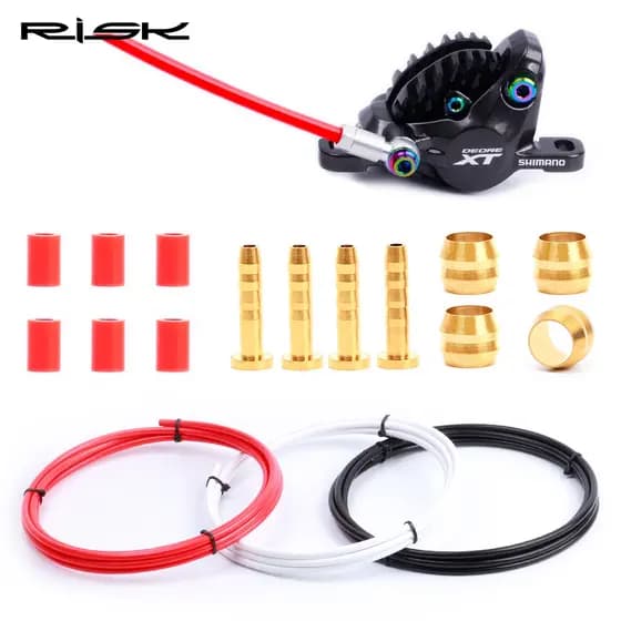 1 Conjunto Kit De Mangueira De Freio A Disko Óleo Hidráulico RC114/Tubo Oliva BH59/BH90 MTB
