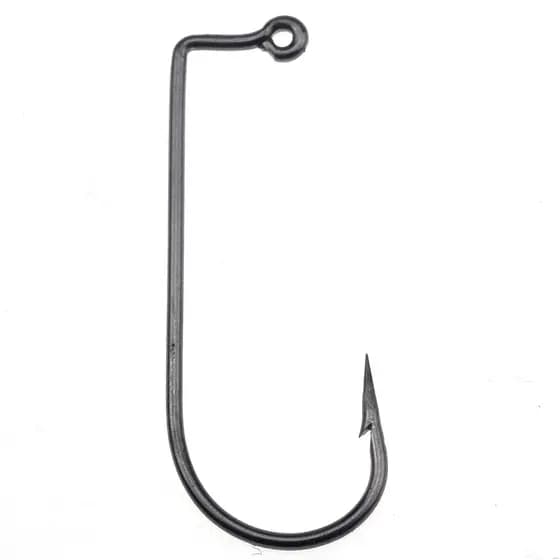 50 Pçs/Lote Aberdeen Offset Jig Pesca Gancho De Aço Carbono De Alta 90 Graus Haste Bent Ganchos De Água Salgada Tamanho 6-4/0 #