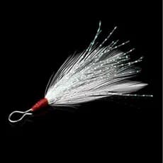 20 pcs 49mm Lâmina Isca Pingente Penas De Sanguetos Equipamento De Pesca Único