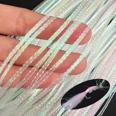 3mm 8M/bag material Colorido Para Mosca De Água Salgada UV Tecido De Rômbus Plano Flurocente Emergers Nymph shrimp Scud streamer Parker
