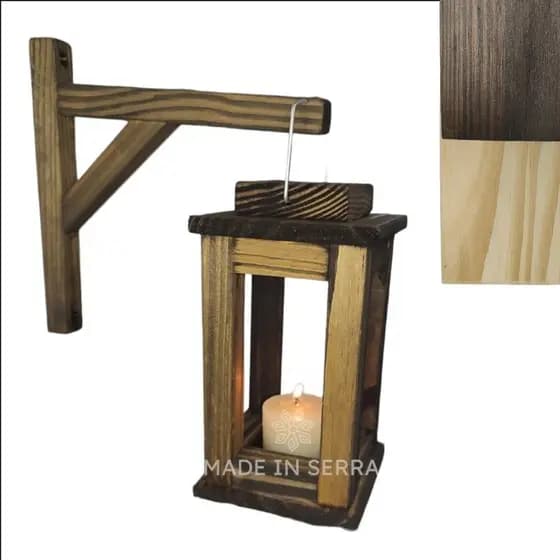 Luminária Marroquina com Mão Francesa | Decoração Sala Rústica