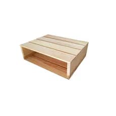 Tablado Expositor de Madeira 45x35x14 cm – Base para Manequim, Vitrine, Loja de Roupas e Decoração