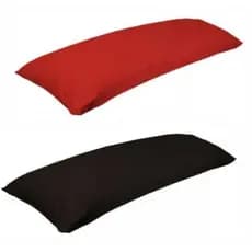Kit com 2 Fronhas Capa para Travesseirão de Corpo Inteiro Minhocão Xuxão  Várias Cores 140cm x 40cm