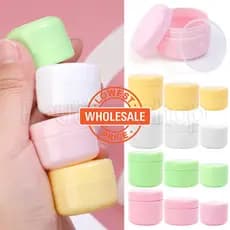 [Wholesale Price] Travel Loção Creme Facial Cosmética-Frascos Plásticos Com Tampa-Frasco Vazio Plástico Maquiagem