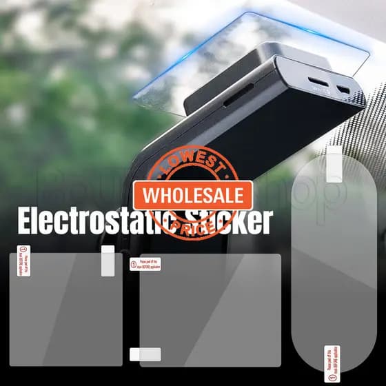 [Wholesale Price] Transparent Adesivo Eletrostático-Estático Para Pára-Brisas-HD Traceless-Fita Adesiva De Dupla Face