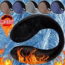Protetores De Orelha De Pelúcia Macios Térmicos-Aquecedor Grosso De Inverno Para Homens-Adultos E Mulheres Da Moda À Pro