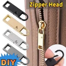 [Destaque] Cabeça De Reparo De Zíper Universal-Para Bolsas De Jaqueta Casaco-Extrator Extensor-Bloqueio Deslizante De Su