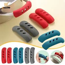 2Pcs/Set Kitchen Cookware Handles Non-slip Capas De Silicone/Panela Orelha De Protetora Anti-Escaldeamento