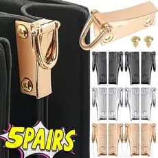 Fivela De Bolsa Com Clipe Lateral De Metal De 10-2 Unidades-De Conector-Suspensão Destacável-Anel D-Acessórios De Hardwa