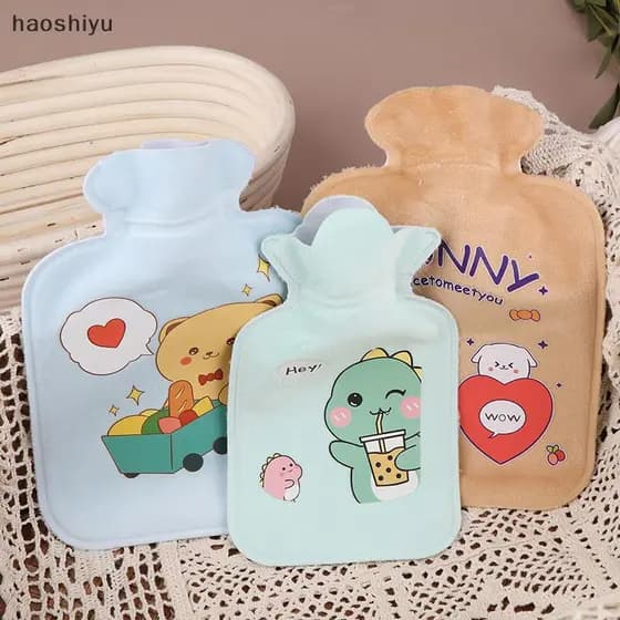HAO Portátil Saco De Água Quente Para Meninas Inverno Mão Mais À Prova De Explosão Garrafas Jarro Reutilizável Produtos